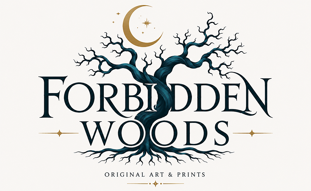 Forbidden Woods logo